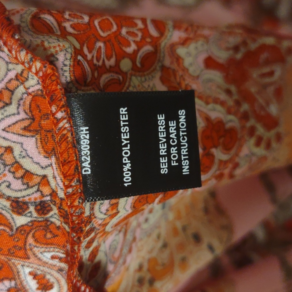 Scarf Pattern Halter Maxi Dress - Picture 11 of 11